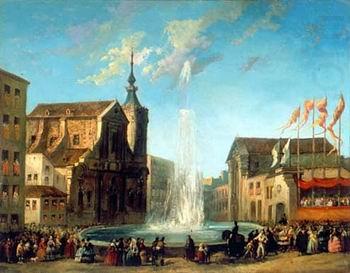 European city landscape, street landsacpe, construction, frontstore, building and architecture. 152, unknow artist